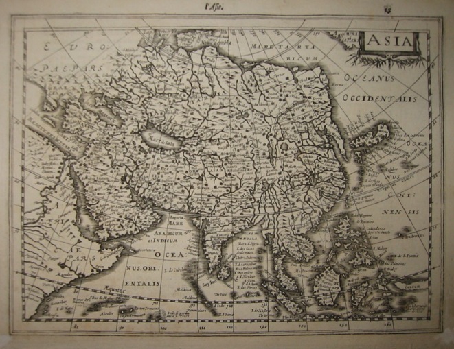 Mercator Gerard - Hondius Jodocus Asia 1630 Amsterdam 